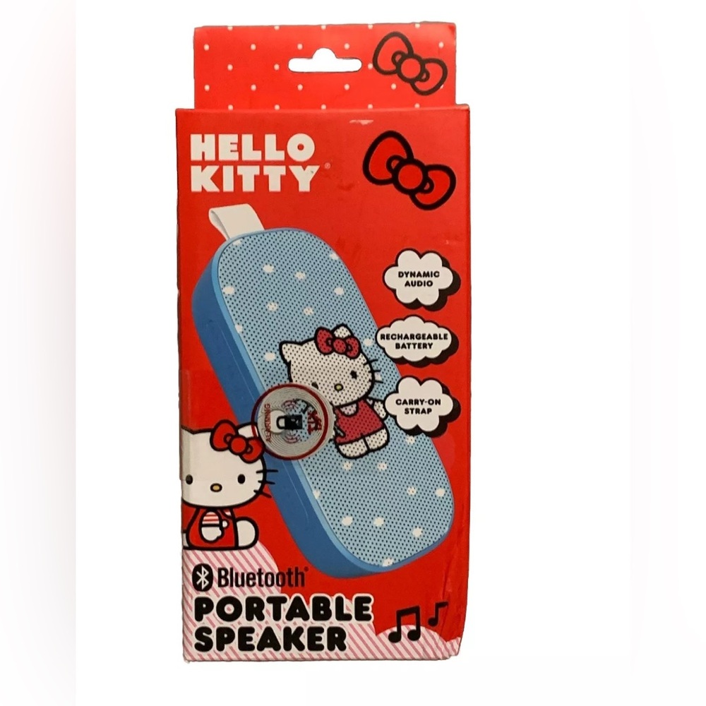 Hello Kitty Bluetooth Portable Speaker ~ SANRIO NEW